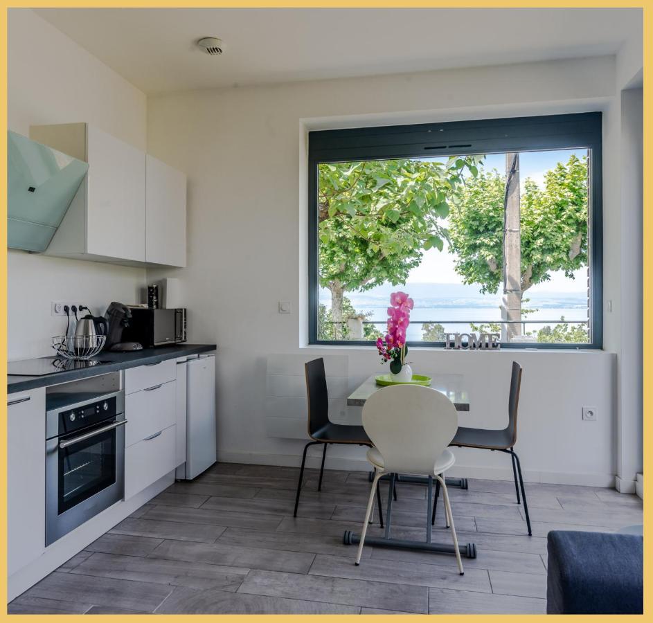 Appartement Cozy 1 Panoramique Lac Leman Thonon-Les-Bains Extérieur photo