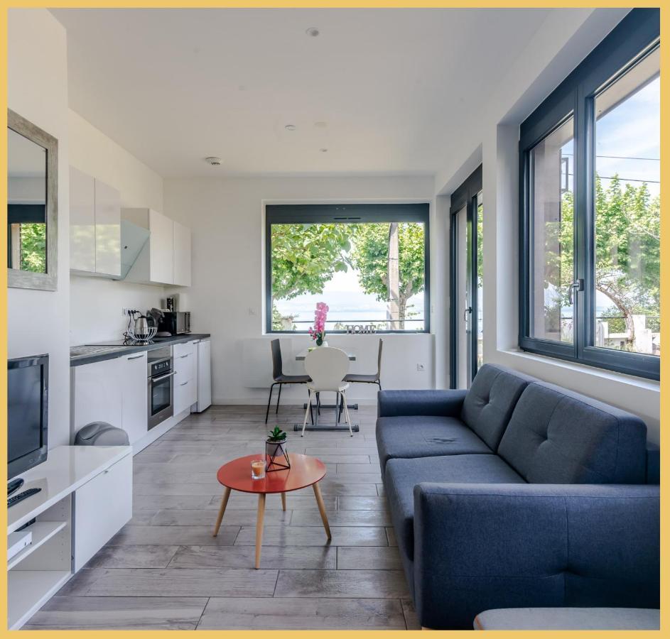 Appartement Cozy 1 Panoramique Lac Leman Thonon-Les-Bains Extérieur photo