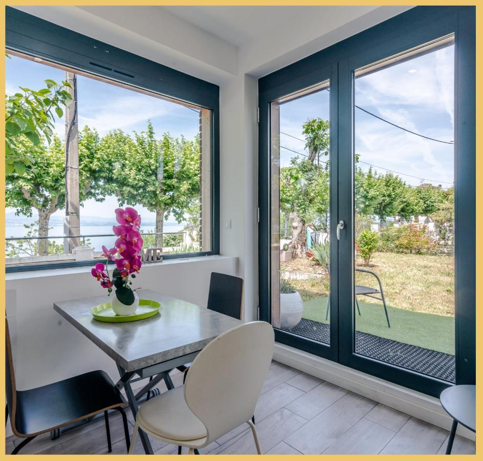 Appartement Cozy 1 Panoramique Lac Leman Thonon-Les-Bains Extérieur photo