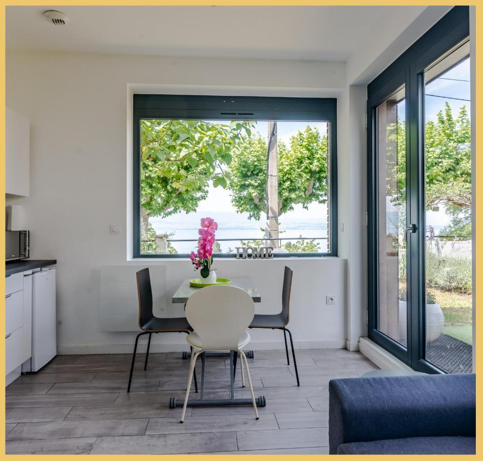 Appartement Cozy 1 Panoramique Lac Leman Thonon-Les-Bains Extérieur photo