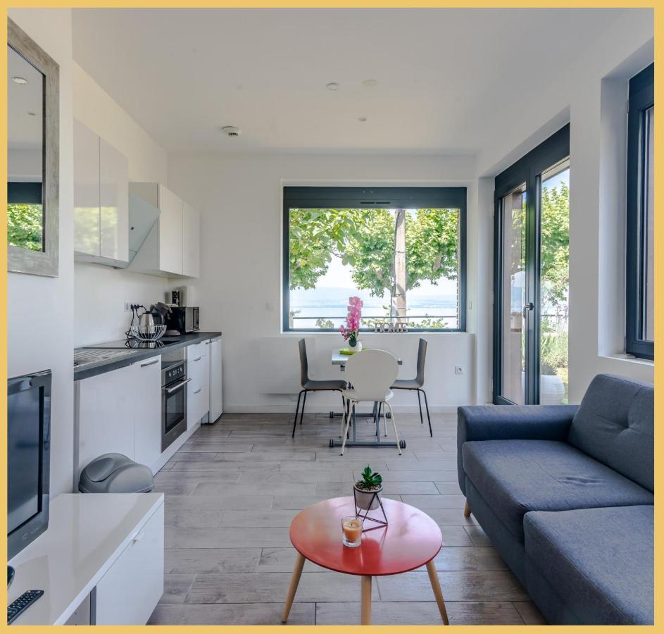 Appartement Cozy 1 Panoramique Lac Leman Thonon-Les-Bains Extérieur photo