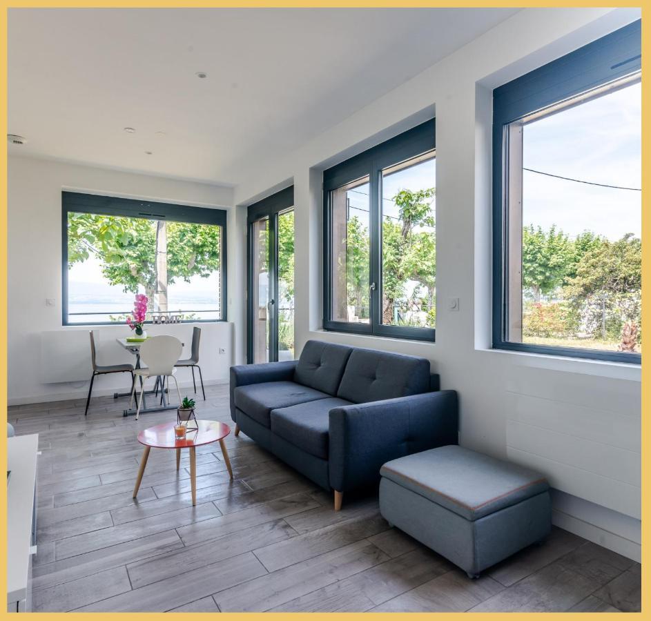 Appartement Cozy 1 Panoramique Lac Leman Thonon-Les-Bains Extérieur photo